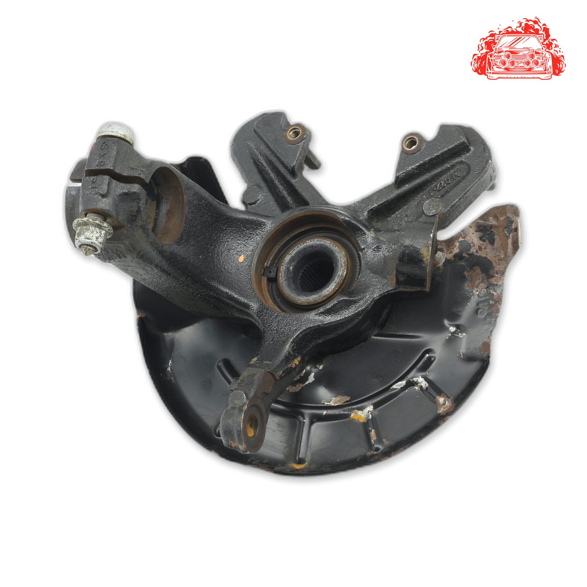 passenger side front knuckle and hub - photo 6