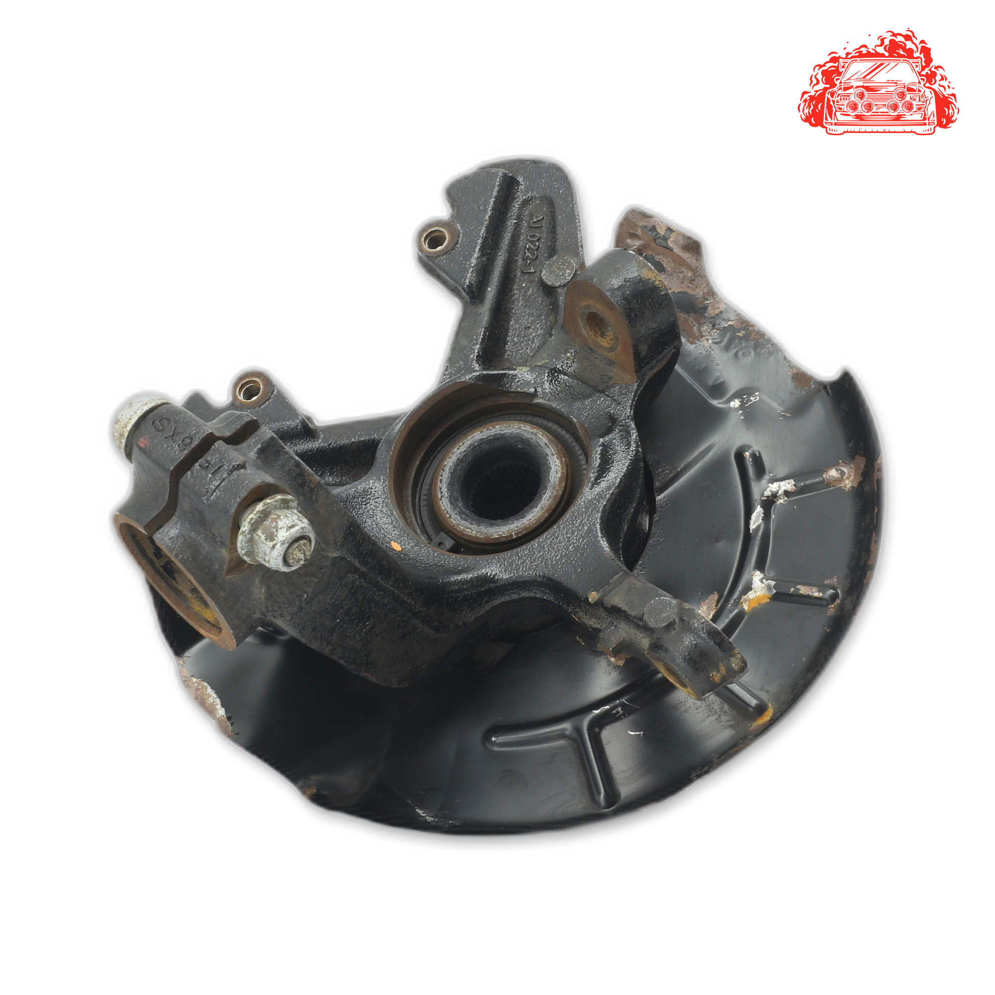 passenger side front knuckle and hub - photo 5