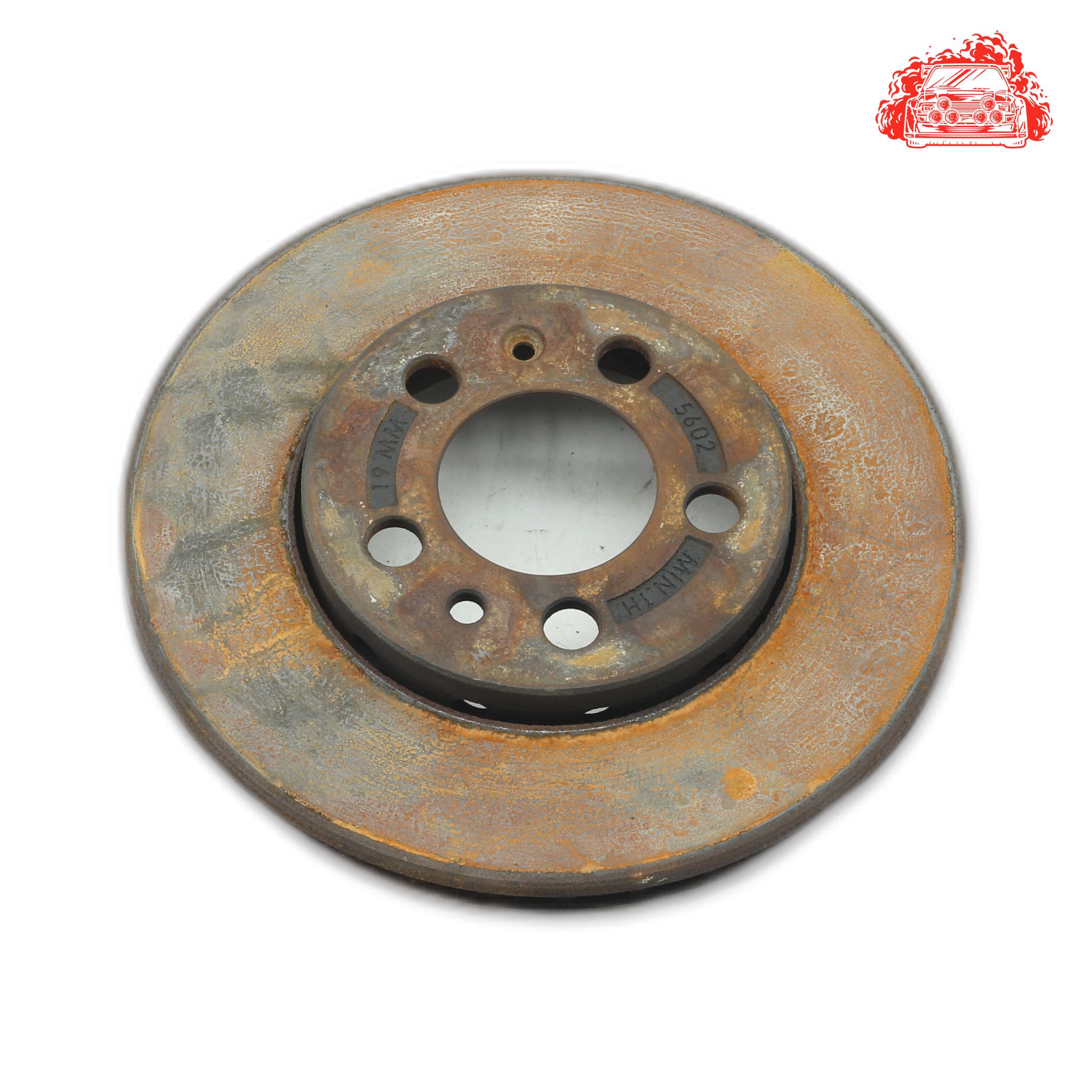 passenger side front ventilated disc - photo 2