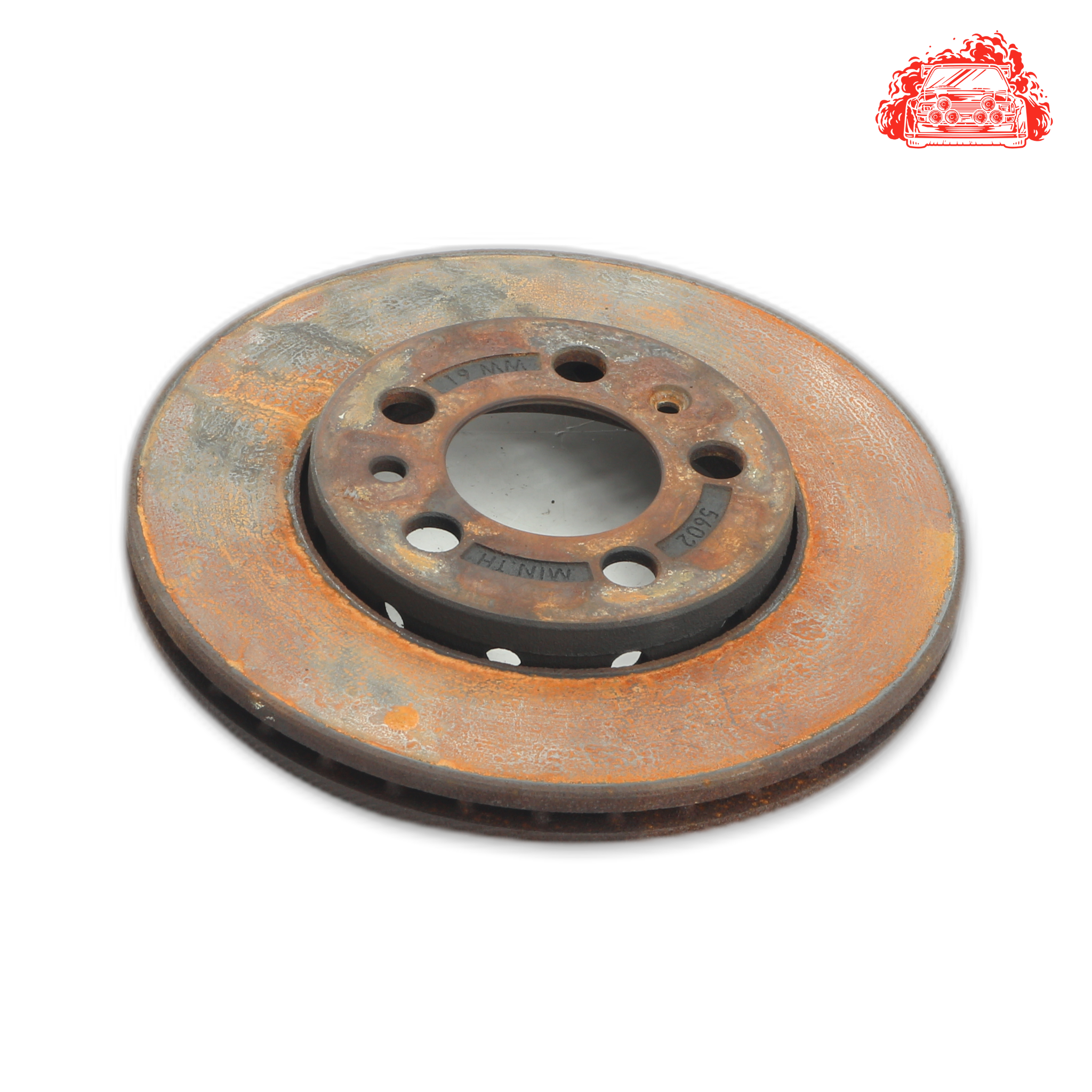 passenger side front ventilated disc - photo 3