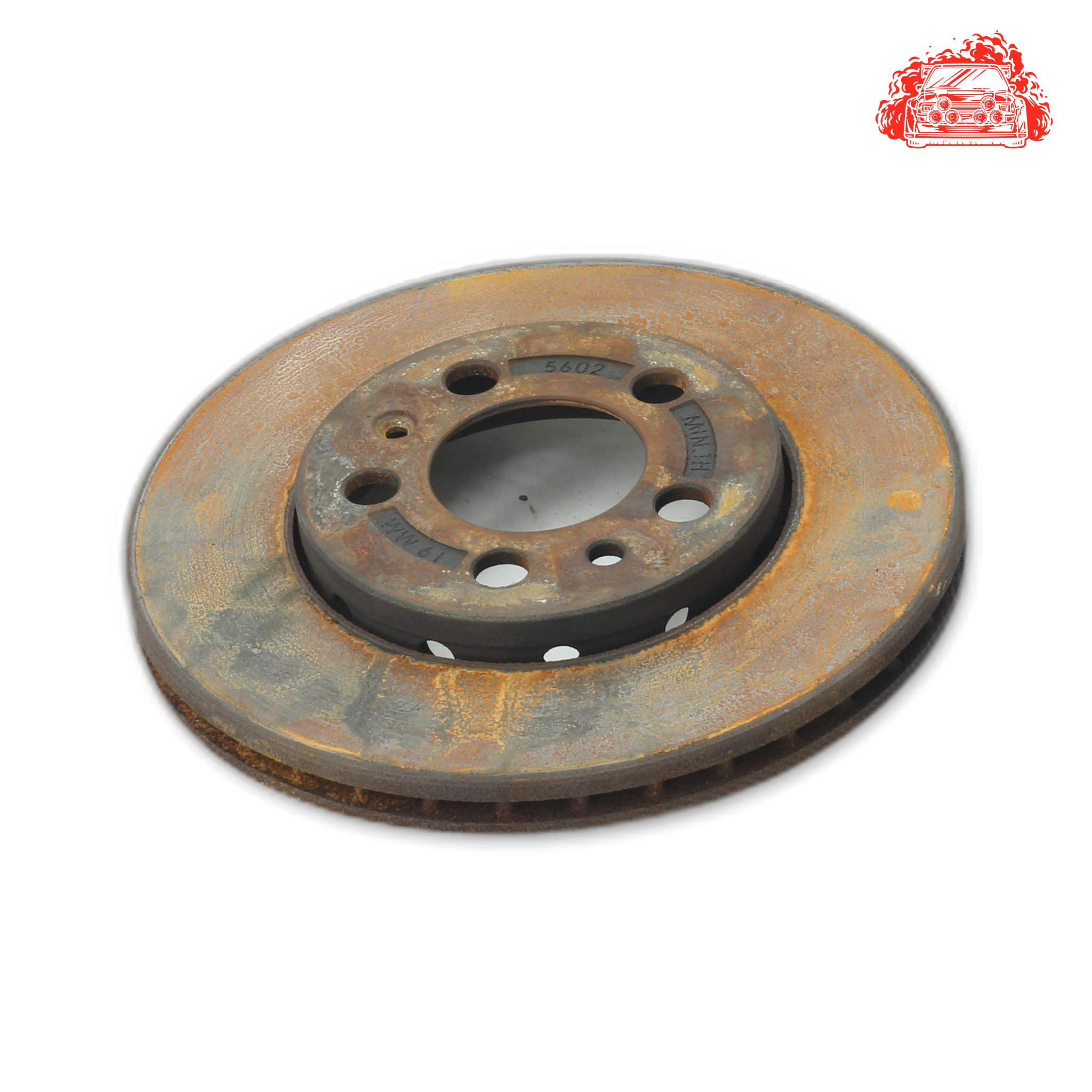 passenger side front ventilated disc - photo 1