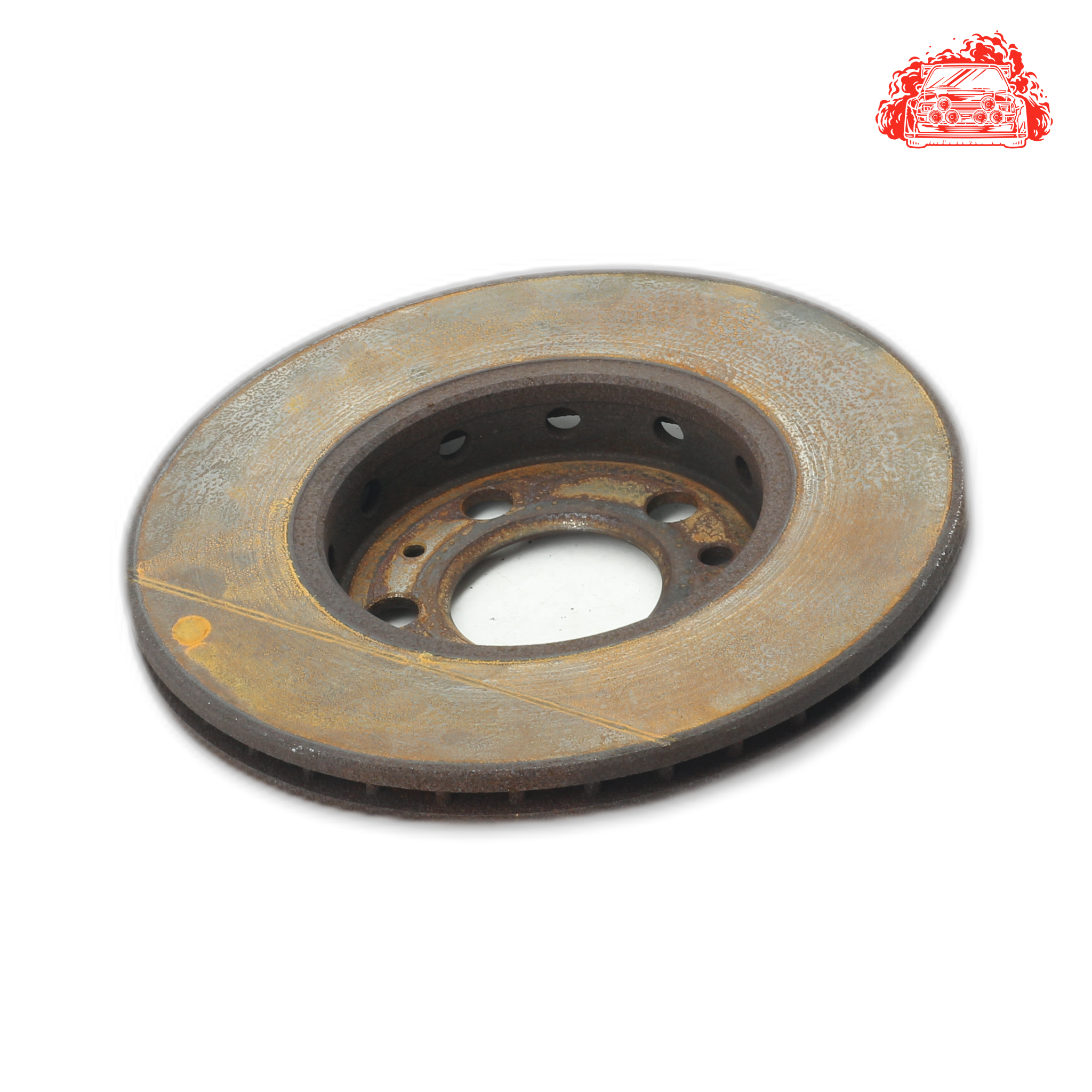 passenger side front ventilated disc - photo 6