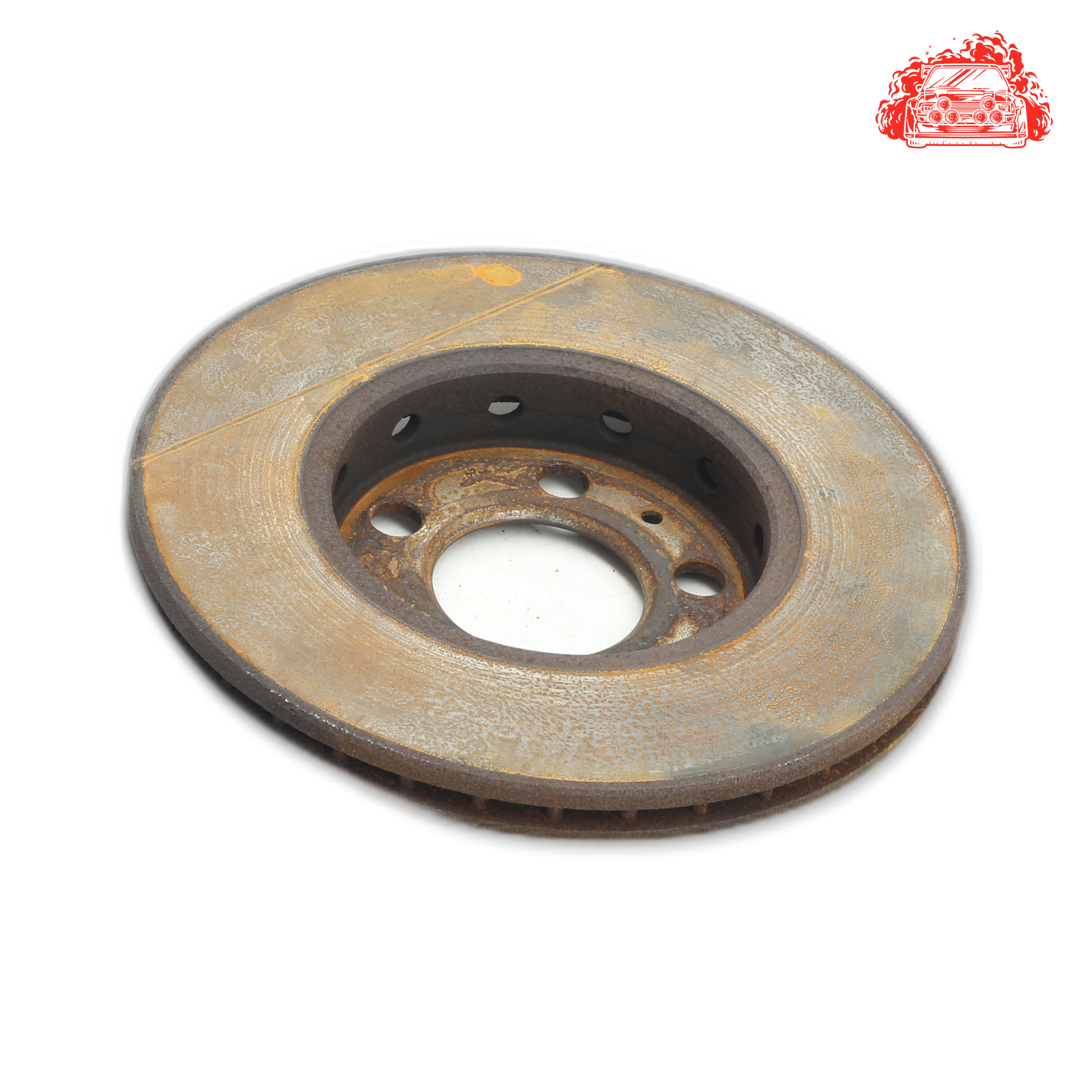 passenger side front ventilated disc - photo 5