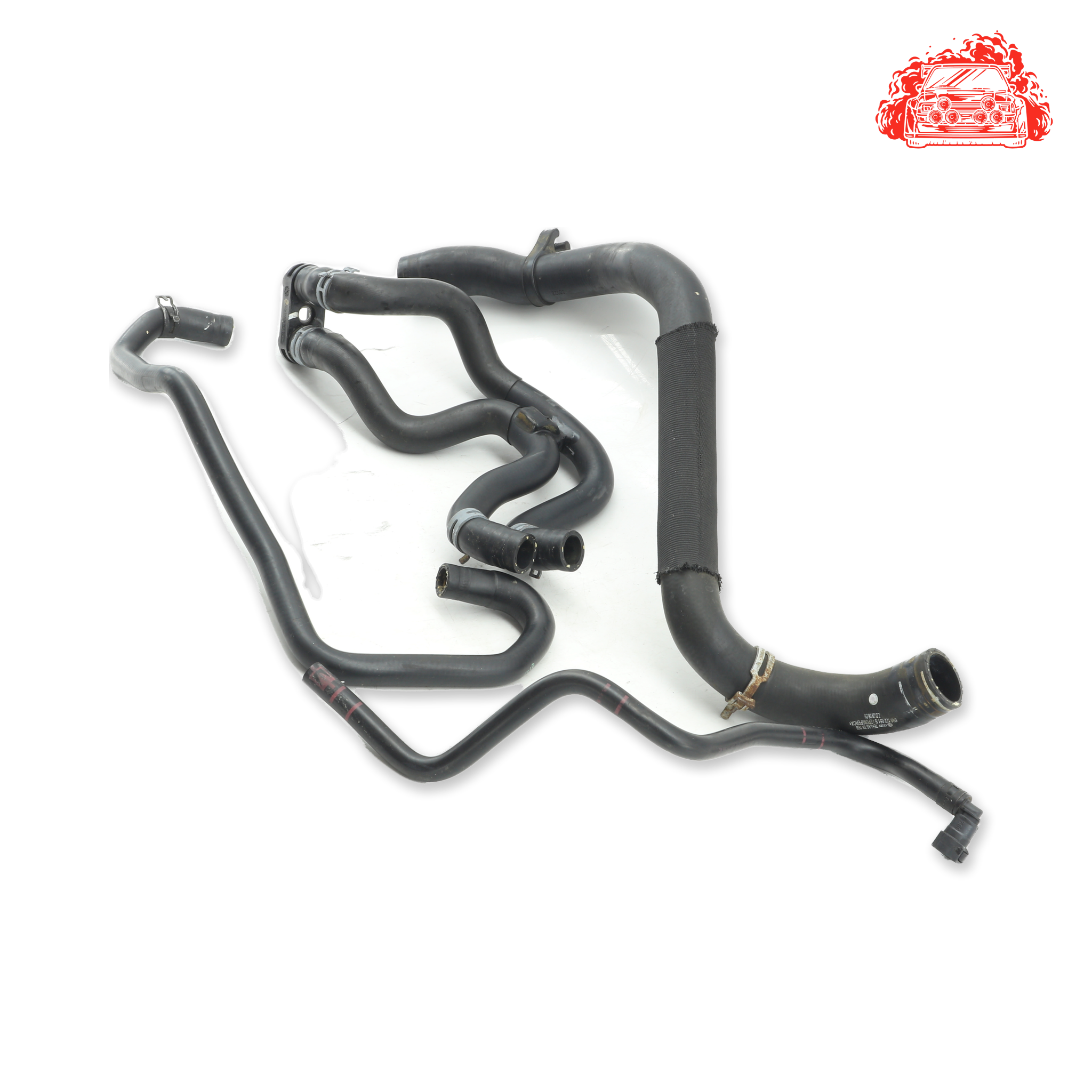 Used Volkswagen Polo 1.4 Trendline 5-Door Water Pipe Set - OEM Part 6R0122051S,6R0122109D