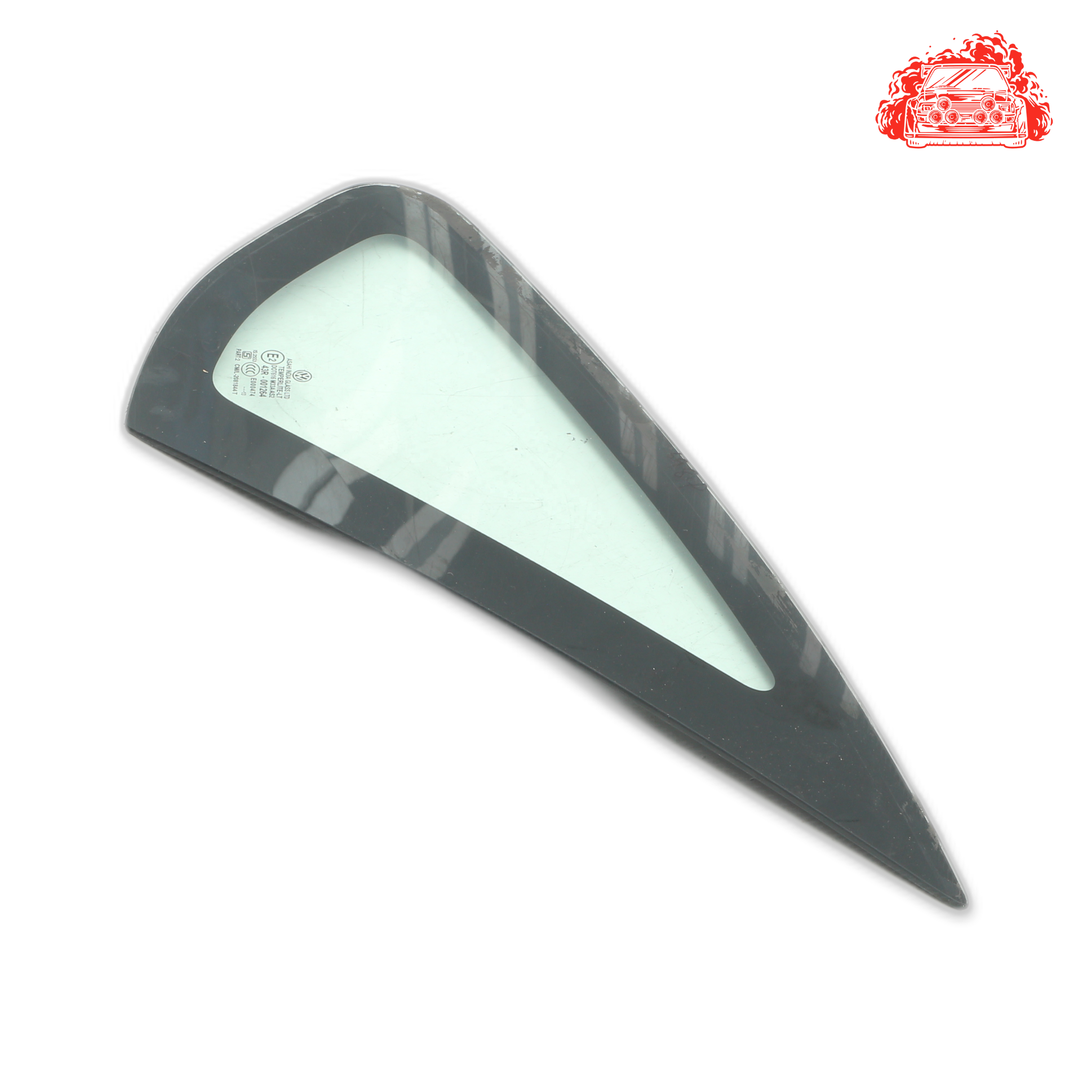 Used VW 1.6 TDI COMFORTLINE Passenger Side Rear Quarter Window - OEM Part 43R-001264