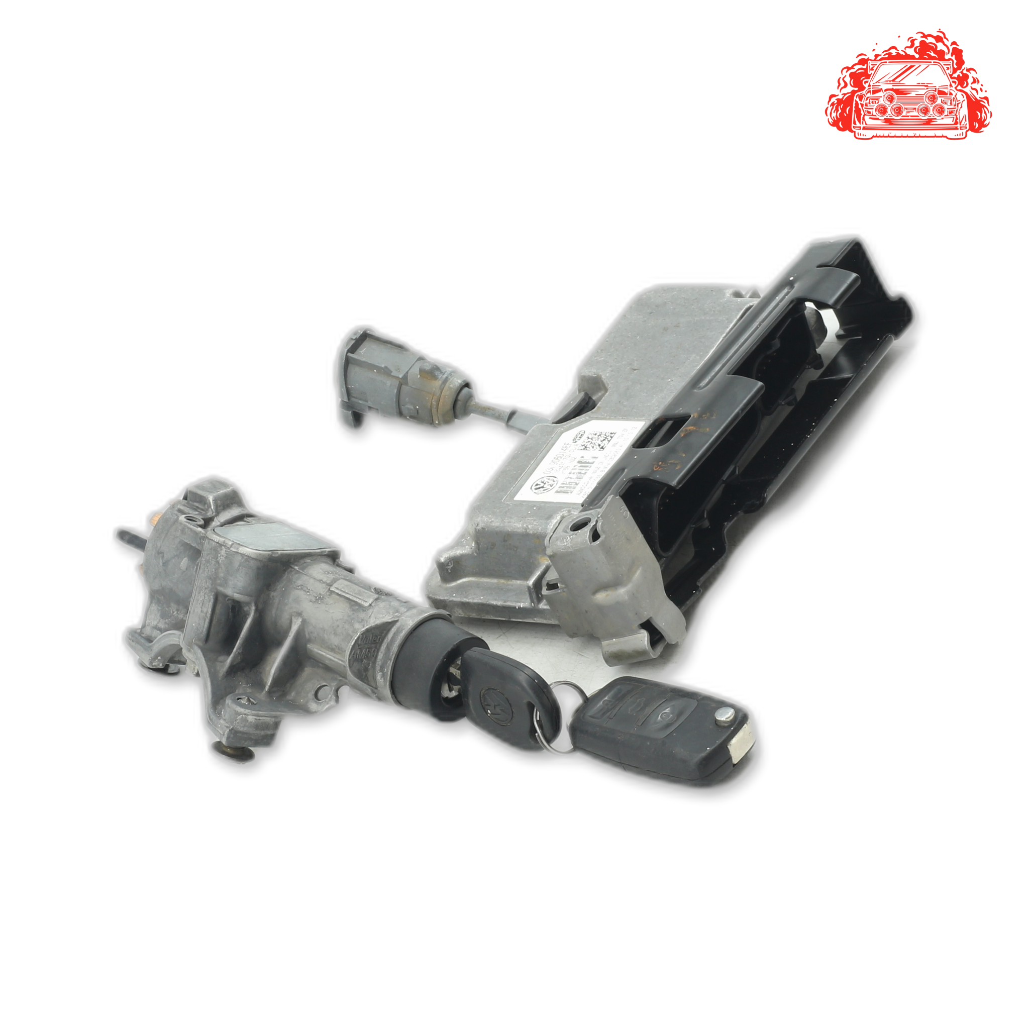 Used VW Polo 1.4 Trendline 5-Door ECU Ignition Keys Barrels