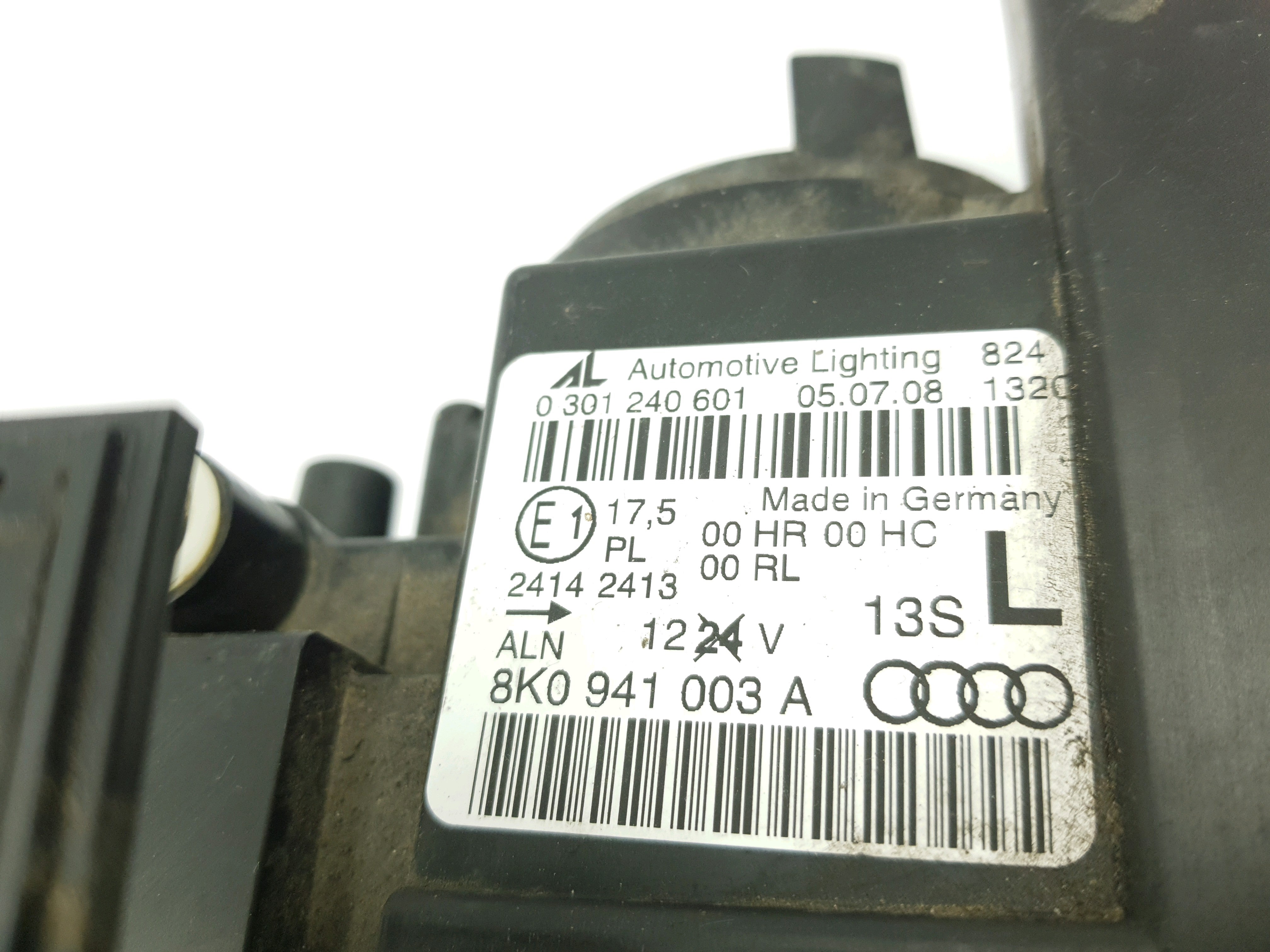 2008 AUDI A4 Headlight Passenger