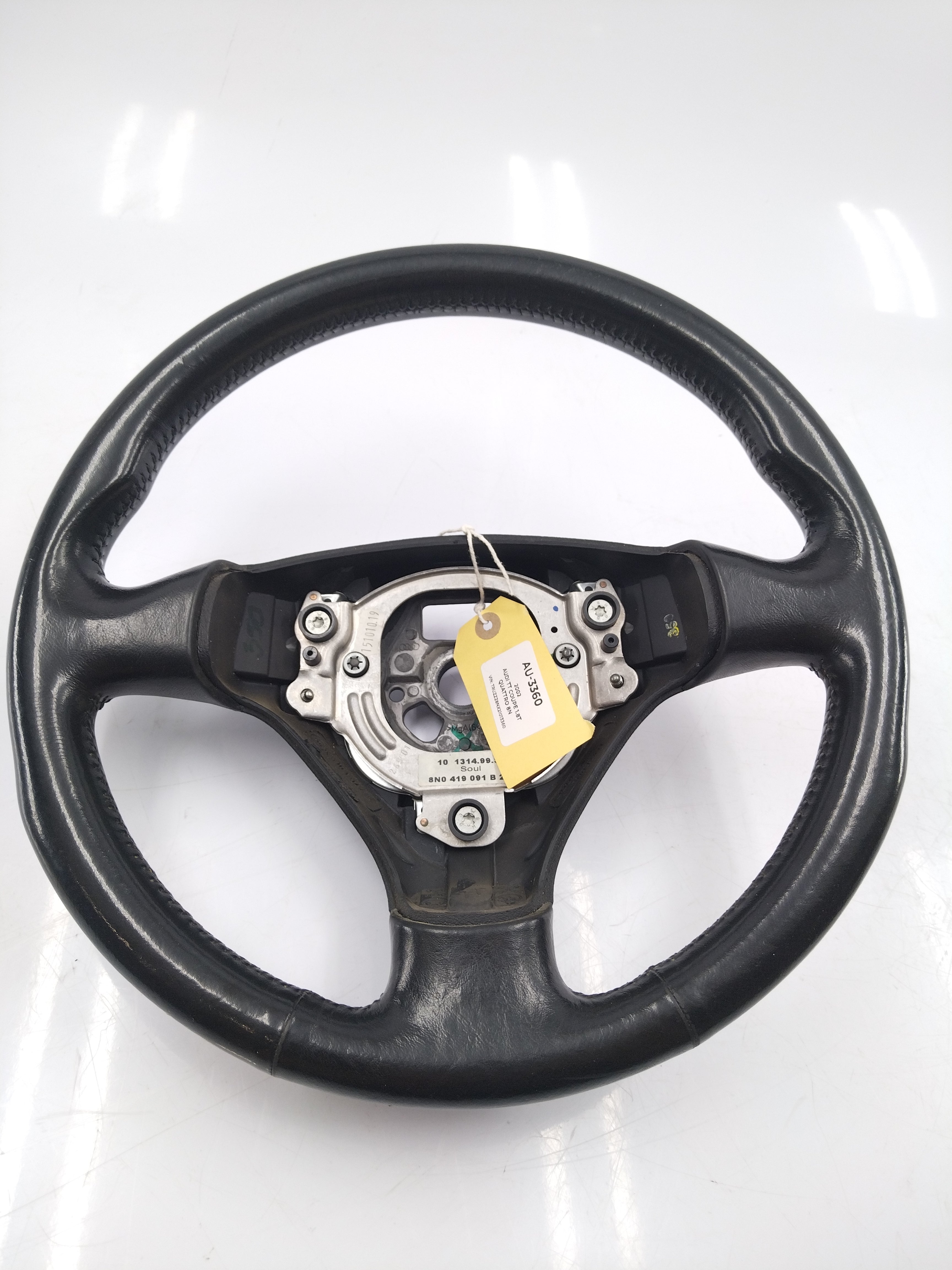 2002 AUDI TT COUPE QUATTRO Steering Wheel